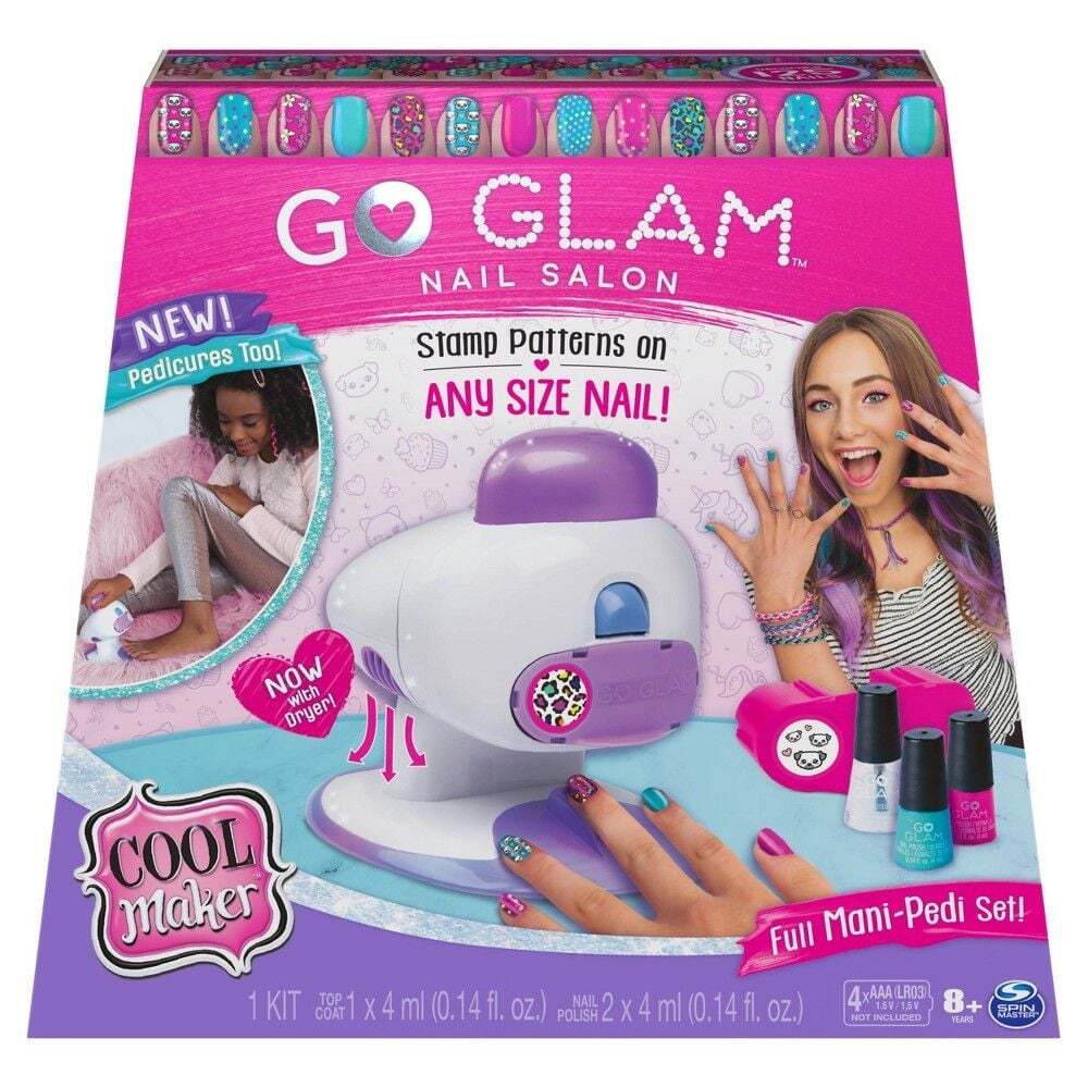 Cool Maker Go Glam Nail Salon Mani-Pedi Set with Dryer